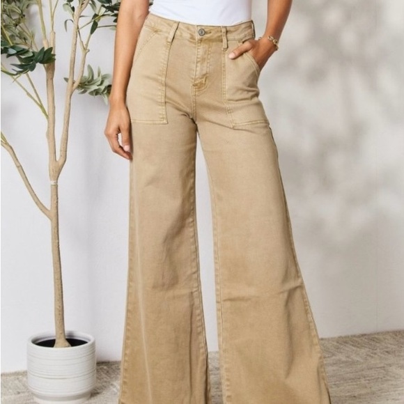 Bayeas Raw Hem Wide Leg Jeans, size 29, B003 - Picture 6 of 9